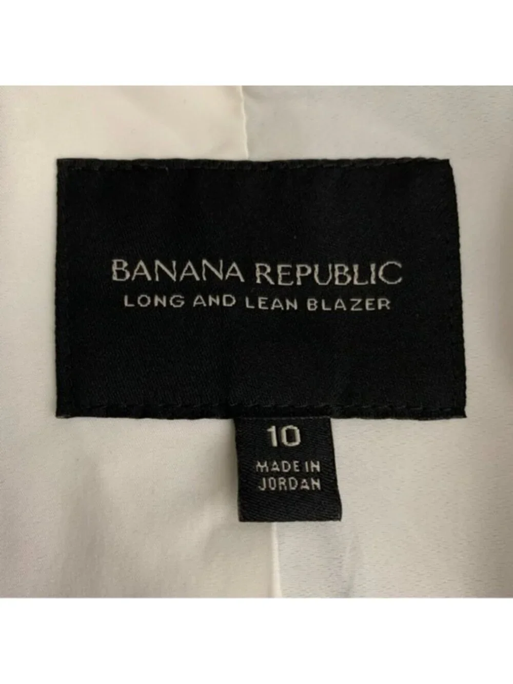 Banana Republic Pinstriped Plaid Single Breasted Blazer - Picture 14 of 15